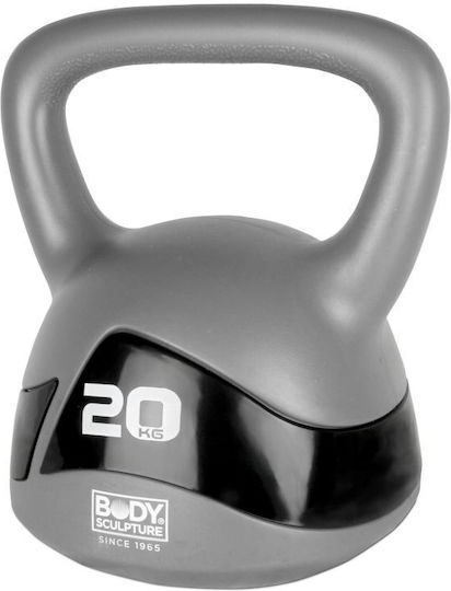Body Sculpture Kettlebell PVC 20kg Gray
