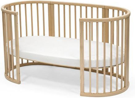 Stokke Sleepi V3 Baby Sheet Crib Cotton Fitted White 70x136cm