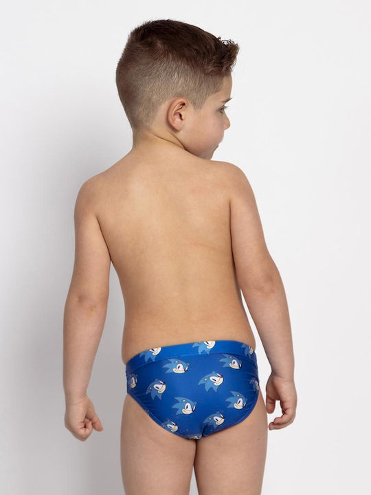 Disney Sonic Kinder Badeanzug Badeslips Blue