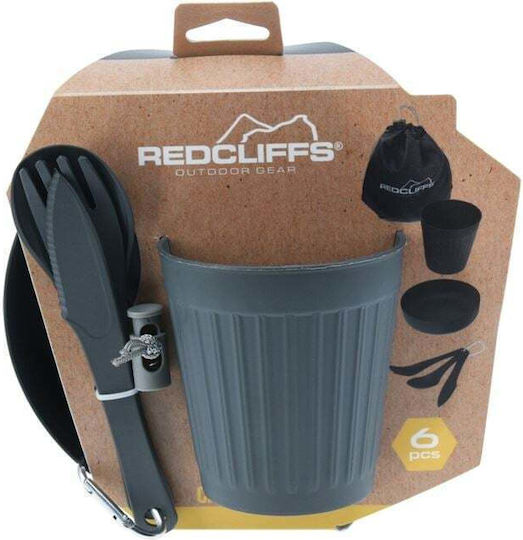 Redcliffs Комплект прибори за сервиране за къмпинг 6бр