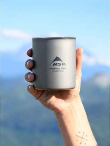 MSR Topf für Camping 0.375Es