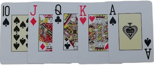 Pokeritems Texas Τράπουλα Πλαστική για Poker Μπλε