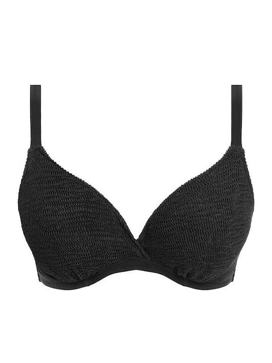 Ibiza Waves Top De Bikini Negru