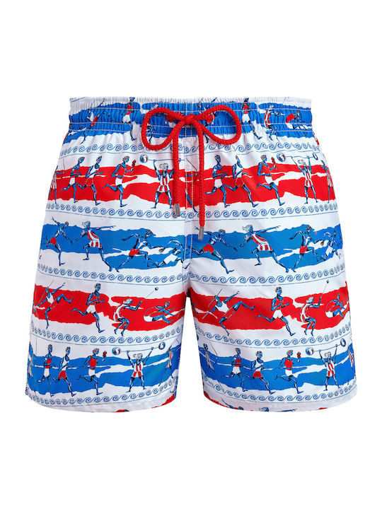 Costume De Baie Bărbați Pantaloni Scurți Albi