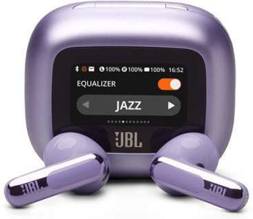 JBL Live Flex 3 Earbud Bluetooth Handsfree Căști cu Rezistență la Transpirație și Carcasă de Încărcare Violet