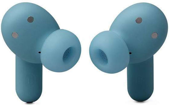 JBL Live Beam 3 In-Ear Bluetooth-Freisprecheinrichtung Kopfhörer mit Schweißresistenz und Ladeetui Blau