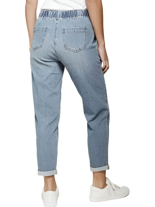 C'est Beau La Vie High Waist Women's Jean Trousers in Tapered Line