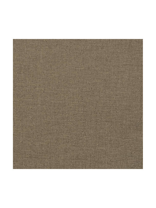 vidaXL Sunbed Cushion with Backrest Beige-Grey 50x200cm