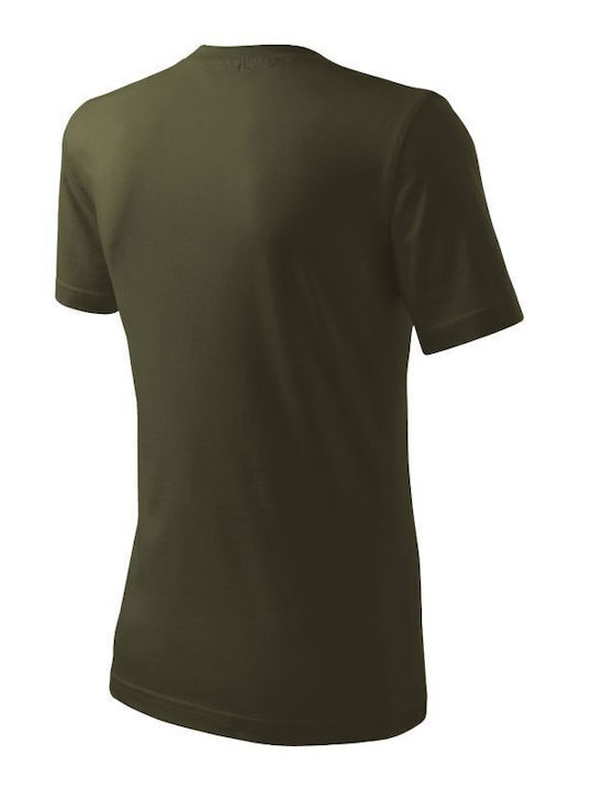 Malfini Men's Short Sleeve Promotional T-Shirt Military