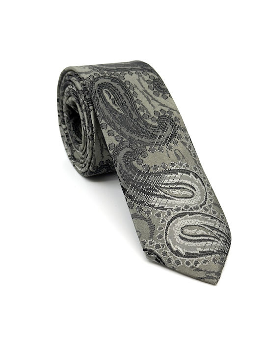 Legend Accessories Men's Tie Set Printed in Gray Color