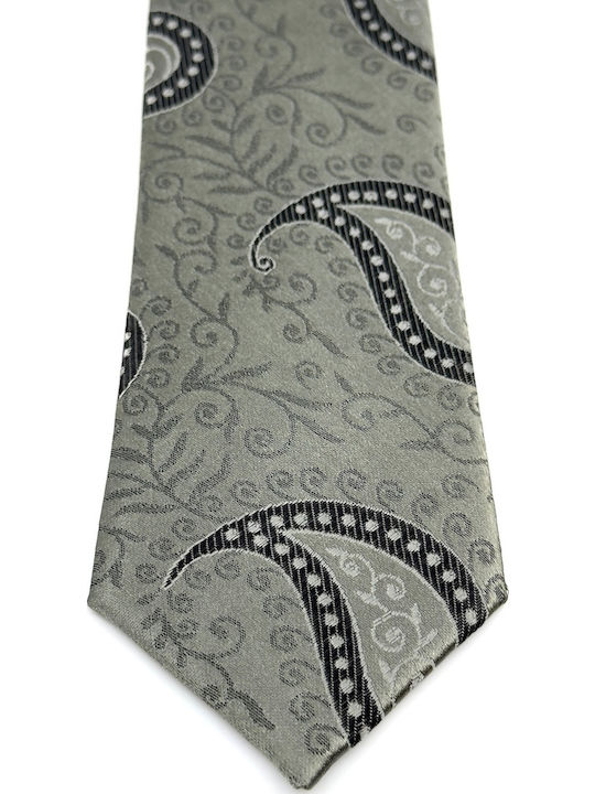 Legend Accessories Men's Tie Set Printed in Khaki Color