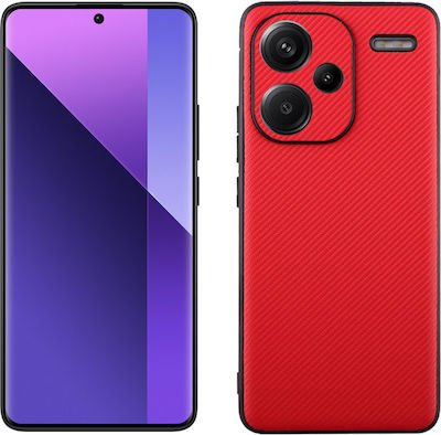 Volte-Tel Back Cover Metallic Durable Red (Redmi Note 13 Pro+)