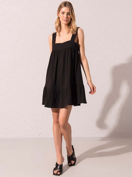 Mini Damenkleid Schwarz