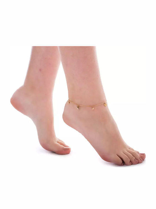 Fußarmband aus Edelstahlstahl Fußarmband aus Edelstahlstahl