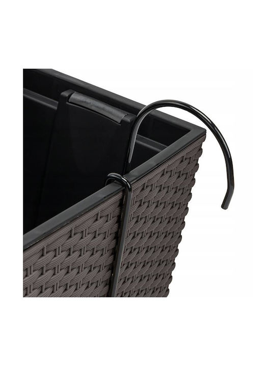 Prosperplast Ghiveci Plastic Maro 58x18x19.5cm.