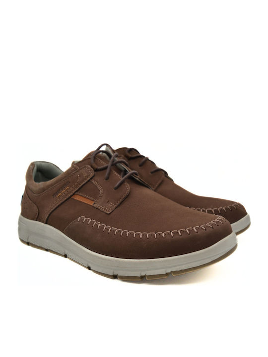 Leder Herren Freizeitschuhe Braun