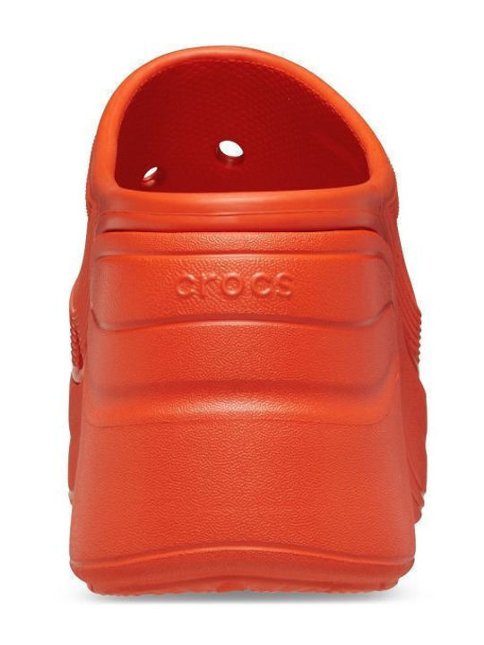 Crocs Crocs Damen Holzschuhe Orange