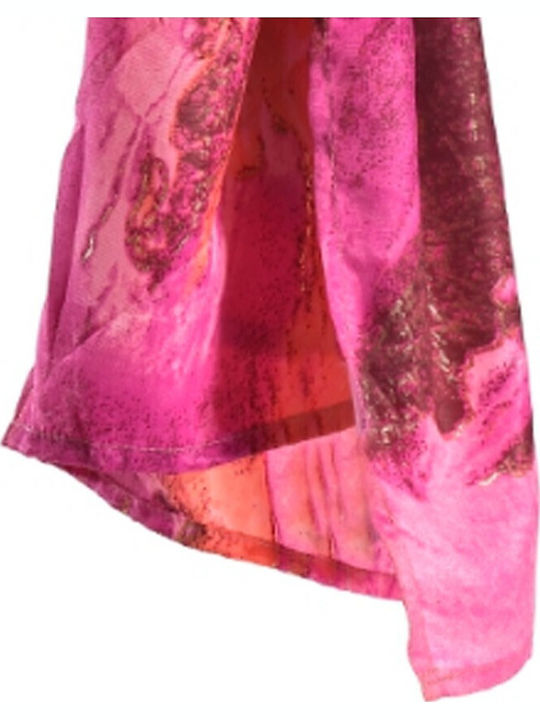 Ble Resort Collection Γυναικείο Φουλάρι Μωβ