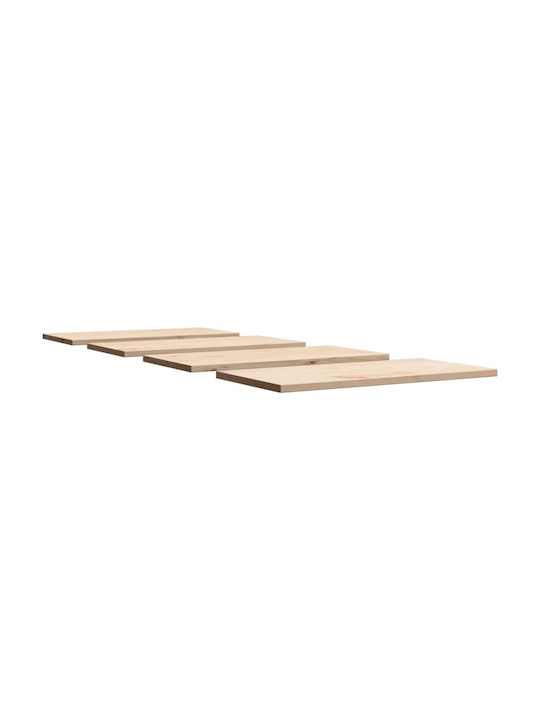 vidaXL Rectangular Table Surface made of Solid Wood Masif Pine 90x45x2.5cm 847435 4pcs