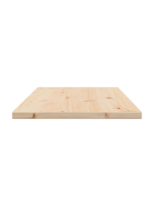 vidaXL Rectangular Table Surface made of Solid Wood Pine 100x50x2.5cm 847431 1pcs