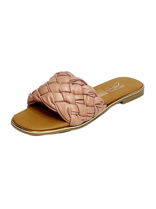 Blondie Women's Flat Sandals Anatomic in Pink Color