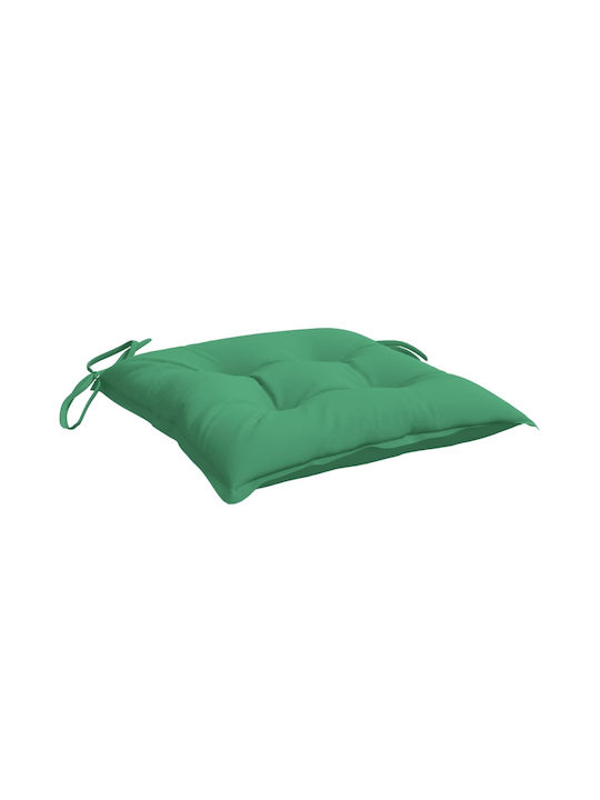 vidaXL Waterproof Bench Cushion Palette Green 6 Pieces 50x50cm