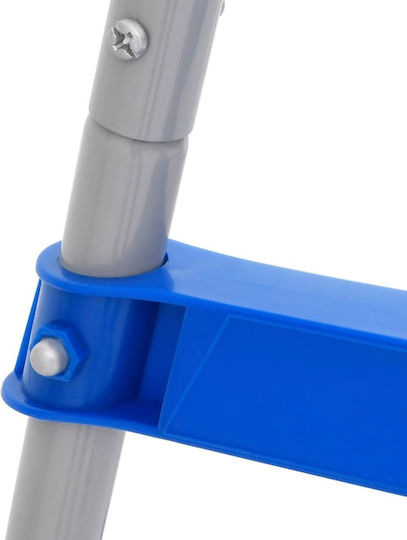 vidaXL Pool Ladder made of Plastic Blue