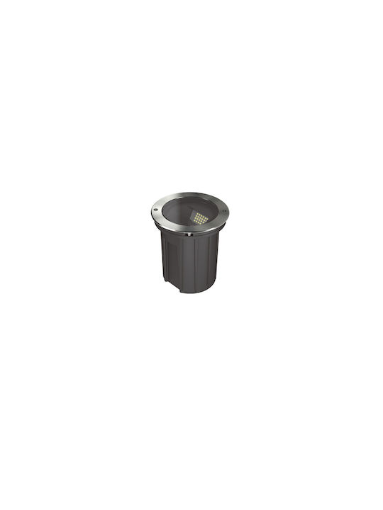 VK Lighting VK Lighting Außenstehlampen LED 14W Mit Warmes Weiß Licht IP67 Silber