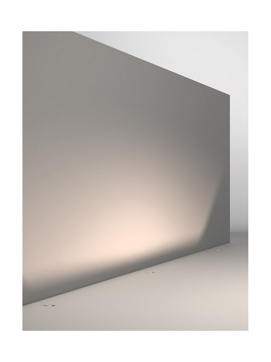 VK Lighting VK Lighting Außenstehlampen LED 14W Mit Warmes Weiß Licht IP67 Silber