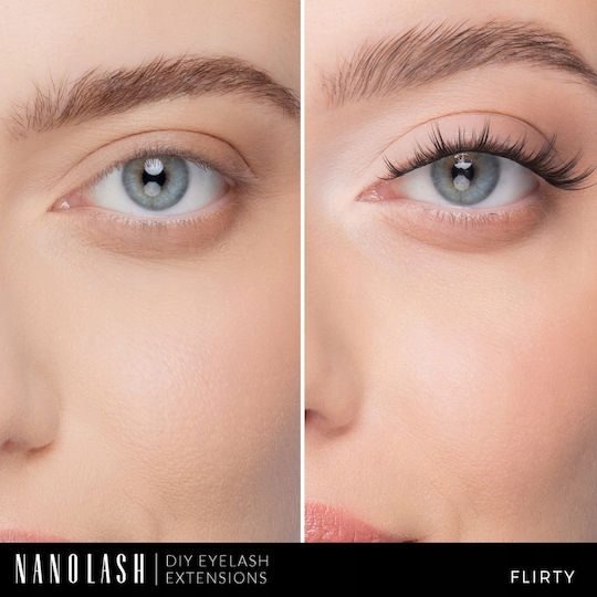 Nanolash Flirty Eyelashes In Cluster 1 U