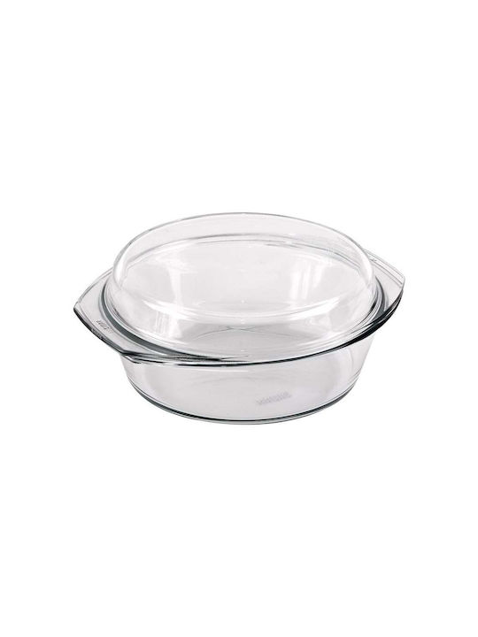 Simax Dutch Oven Round Glass 24.9x11.3cm 1pcs