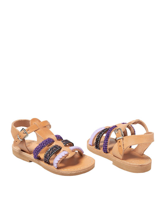 Kinder Sandalen Lila