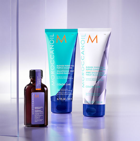 Moroccanoil Treatment Purple Hair Oil for Color Protection 50ml