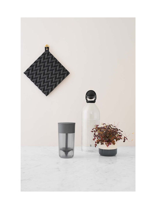 Stelton Μπουκάλι Νερού Γυάλινο με Βιδωτό Καπάκι Διάφανο
