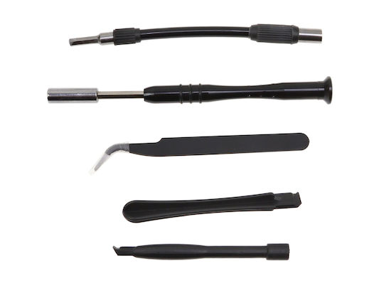 Geko Set 4 Schraubendreher-Bits Kreuz / Stern / Gerade / Torx