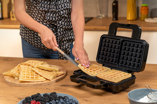 Gotze & Jensen Gotze & Jensen Βαφλιέρα Für Quadratische Waffeln 1000W