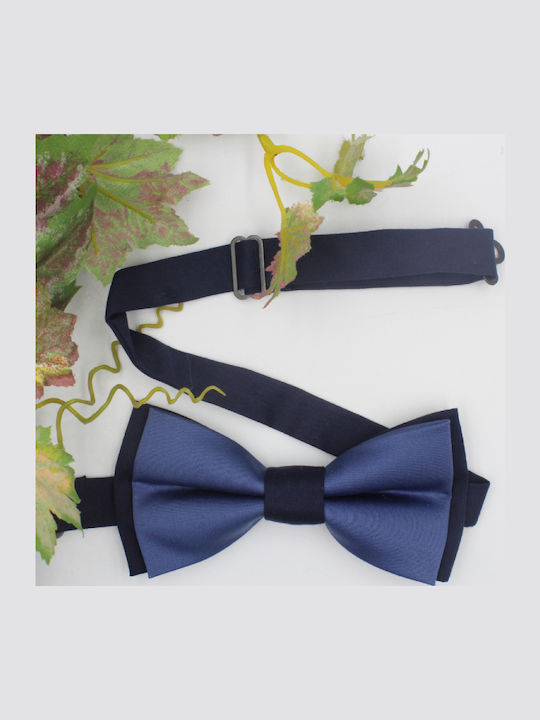 JFashion Handmade Bow Tie Navy Blue JFashion Handmade Bow Tie Navy Blue