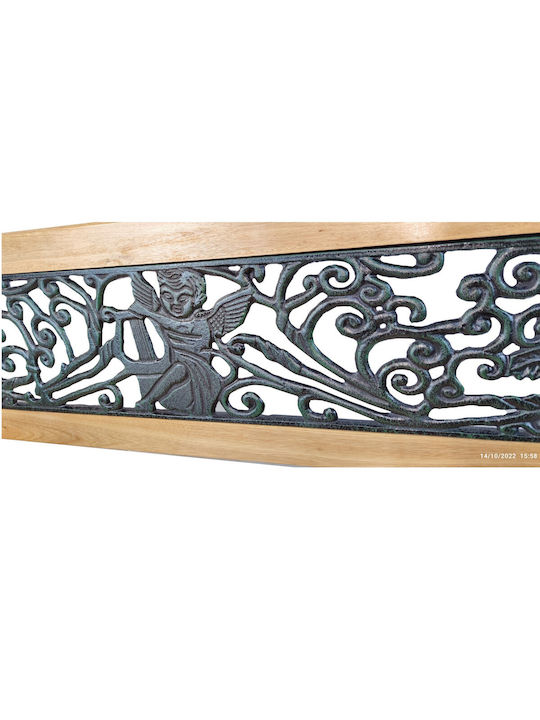 Bench Outdoor Wooden 126x58x75cm