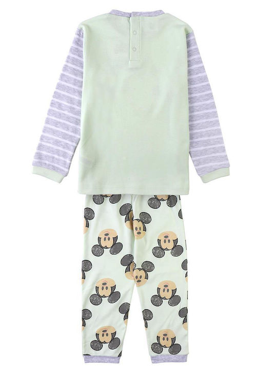 Cerda Pijama pentru copii De iarnă Verde Mickey Mouse