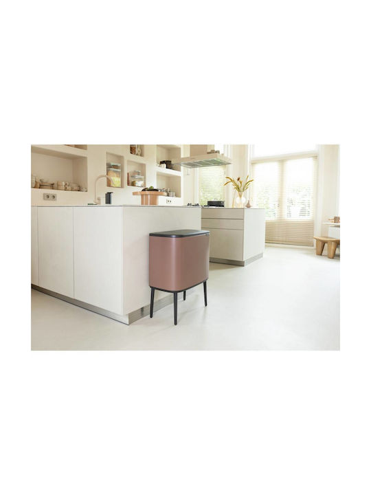 Brabantia Bo Touch Coș de Gunoi Plastic Maro 1buc