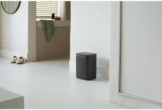 Brabantia Κάδος Απορριμμάτων Πλαστικός Γκρι 4lt Brabantia Κάδος Απορριμμάτων Πλαστικός Γκρι 4lt