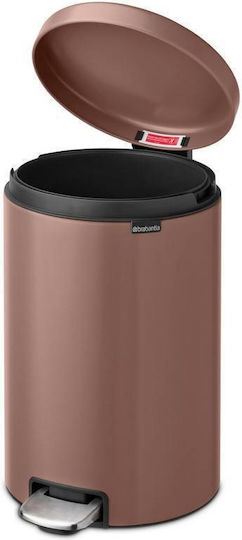 Brabantia Coș De Gunoi NewIcon Cu Pedală Metalic Maro 20lt