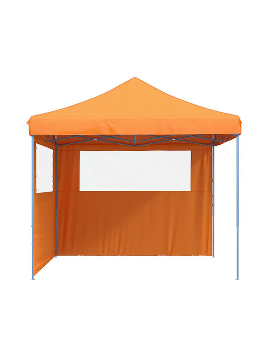 vidaXL Tenda laterală Terasă Portocaliu x2.92m