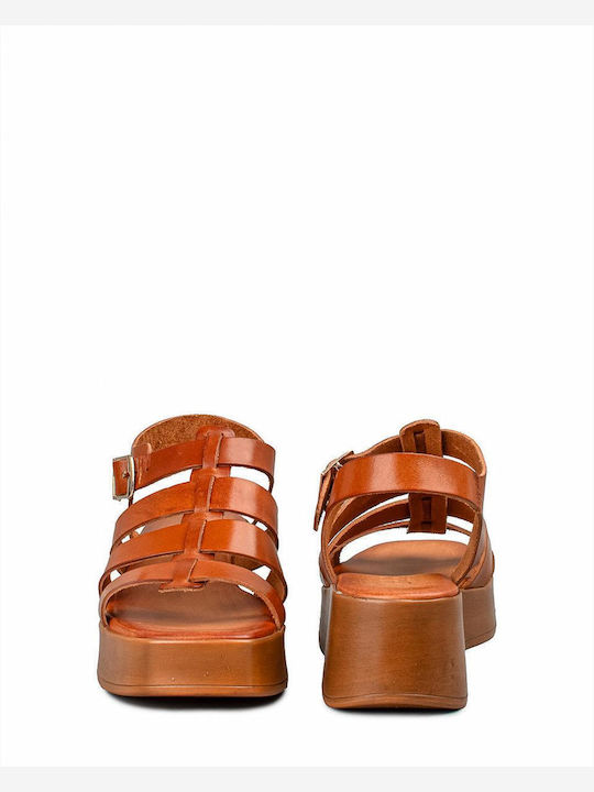 Γυναικεία Σανδάλια Flatforms Ταμπά
