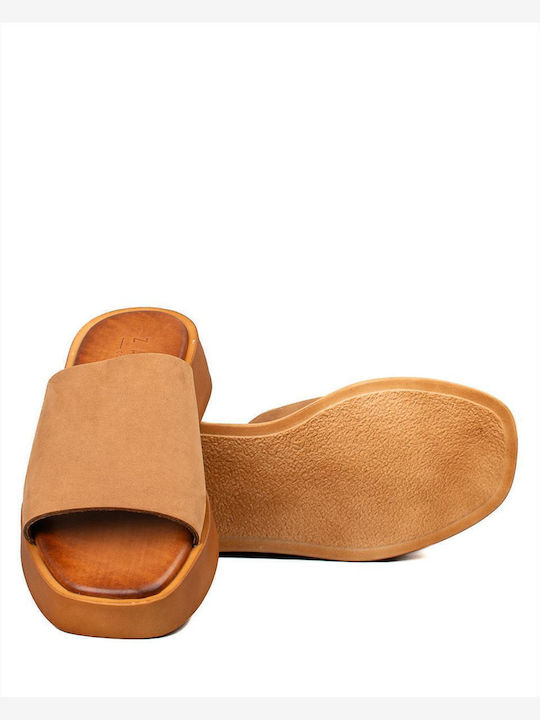 Γυναικεία Σανδάλια Flatforms Ταμπά