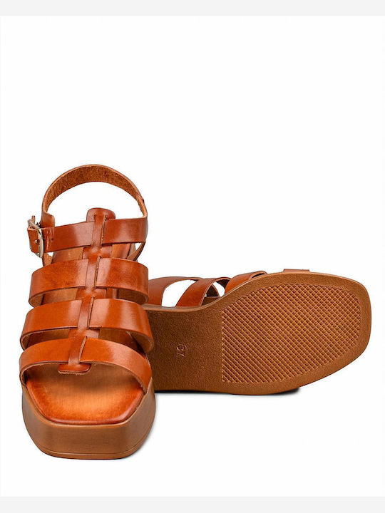 Γυναικεία Σανδάλια Flatforms Ταμπά