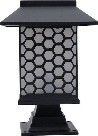 Uncle George Spiked Solar Light Traffic light Warm White with Photocell