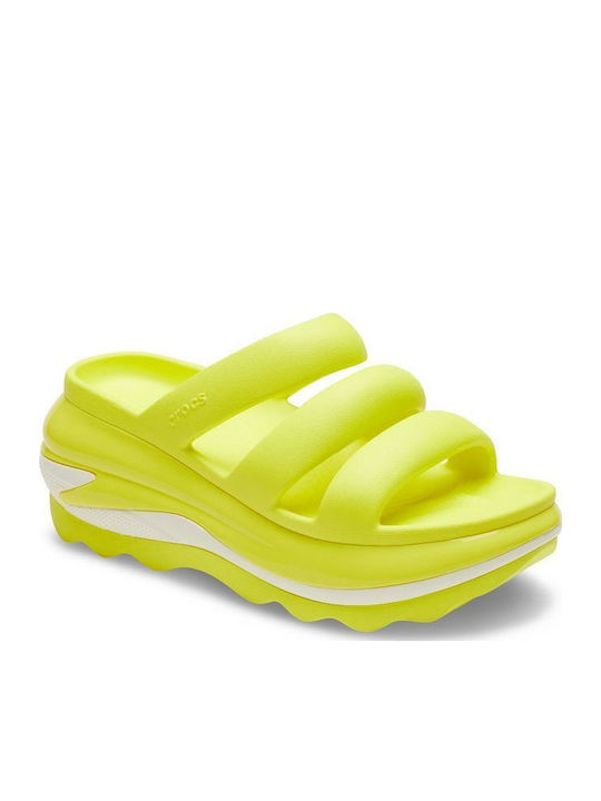 Mega Crush Women's Platform Shoes Yellow
