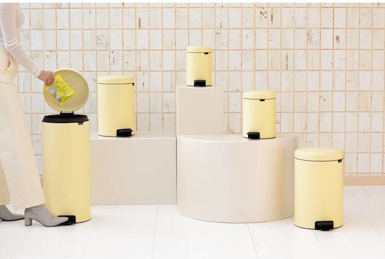 Brabantia Newicon Plastic Perie de toaletă 3lt Galben