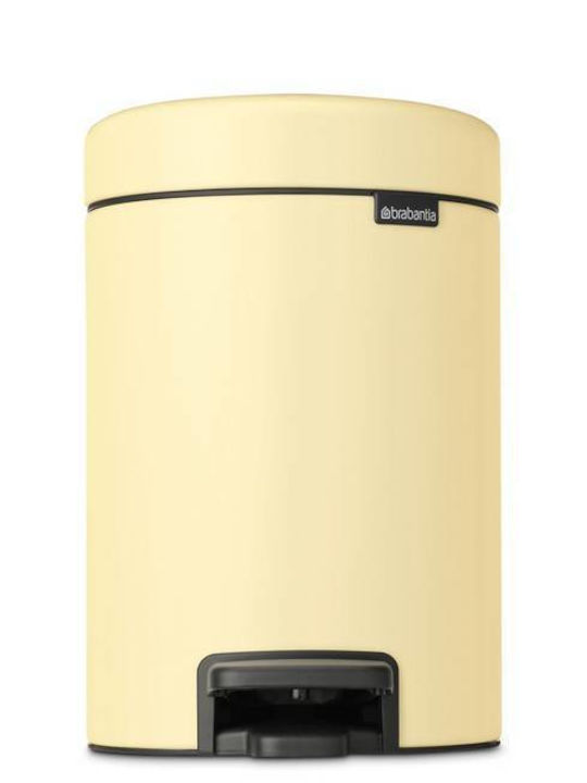 Brabantia Newicon Καλαθάκι Μπάνιου 3lt Κίτρινο